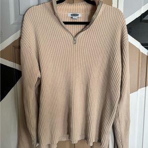 Old Navy quarter zip sweater